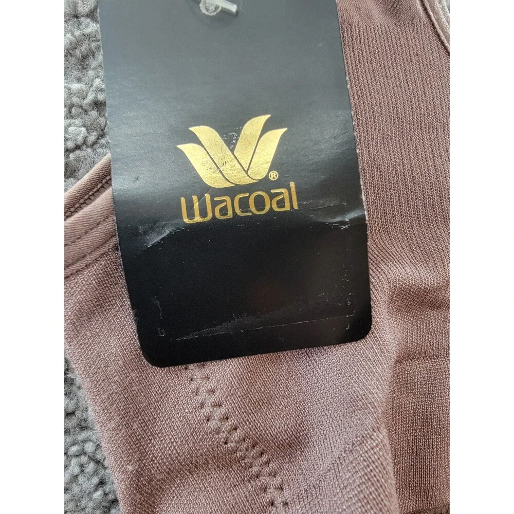 Wacoal B-Smooth Wirefree Removable Pads Bralette Women's 32 Taupe Pullover - Picture 13 of 14